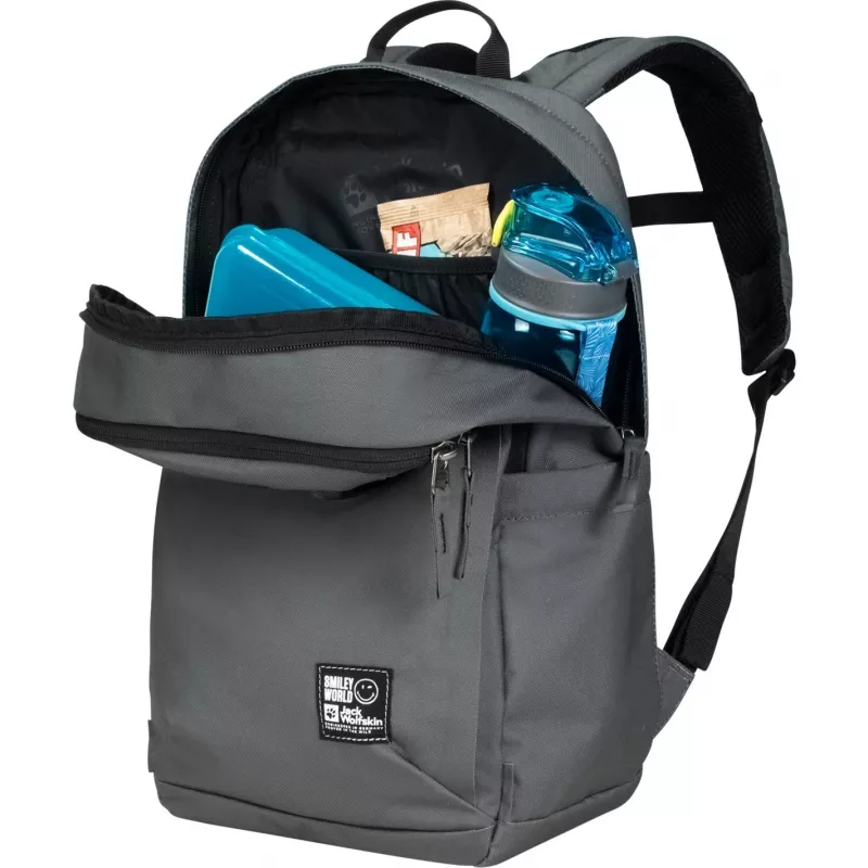 Jack Wolfskin Smileyworld kuprinė – žalia/pilka, 22 l