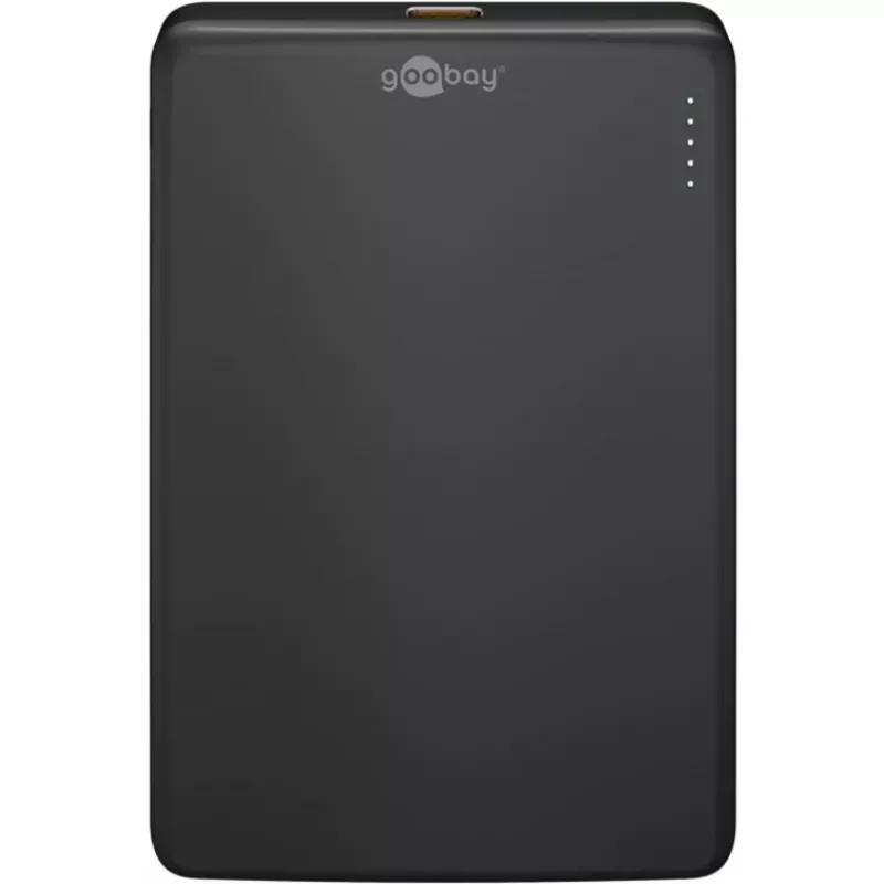 Goobay Magnetinė Belaidė Išorinė Baterija | 70182 | 5000 mAh | USB-C | Juoda