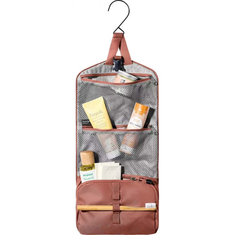 Tualeto reikmenų krepšys DEUTER Wash Bag I — kompaktiška kelioninė kosmetinė, vandeniui atsparus audinys