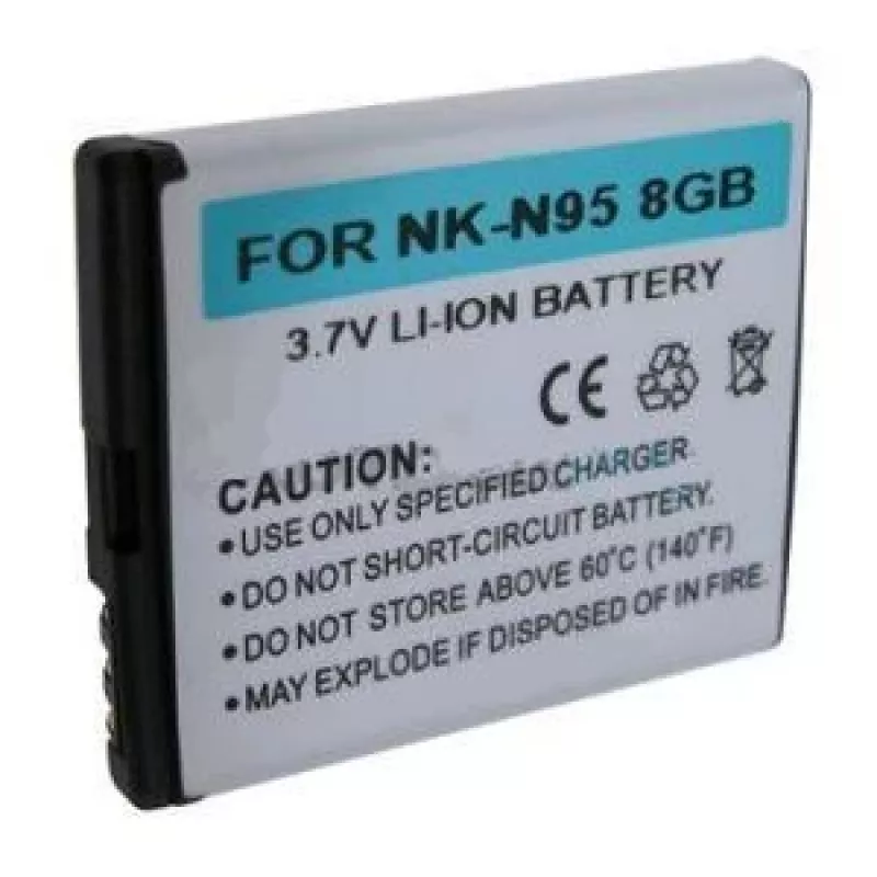Įkraunama baterija Extra Digital BL-6F, skirta Nokia N78, N79, N95, 3,7 V, 1200 mAh