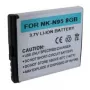 Įkraunama baterija Extra Digital BL-6F, skirta Nokia N78, N79, N95, 3,7 V, 1200 mAh