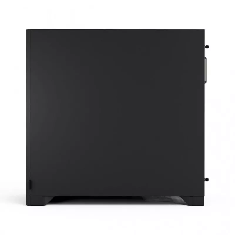 Fractal Design Pop 2 Air Juoda Solid vidutinio dydžio kompiuterio korpusas — ATX palaikymas, 3x 120 mm priekiniai ventiliatoriai, 2,5/3,5 colio diskų nišos, 215×481×462 mm