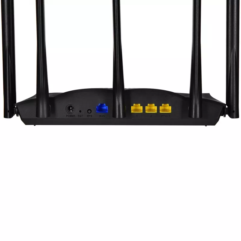 Tenda TX12 PRO belaidis maršrutizatorius Fast Ethernet Dual-band (2,4 GHz / 5 GHz) Juodas