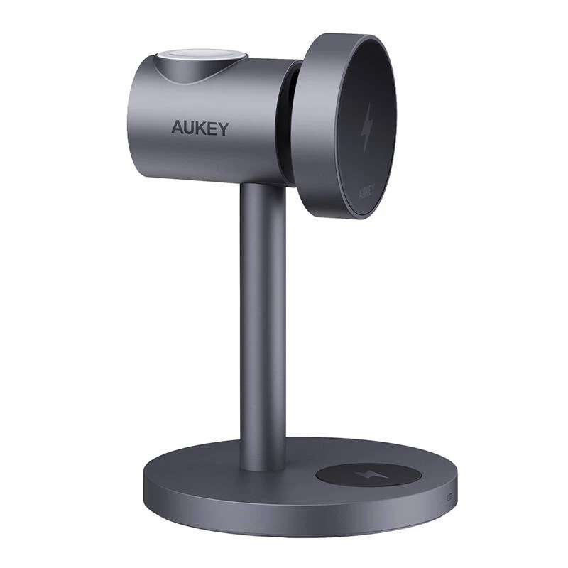 AUKEY 3-IN-1 belaidis greitasis įkroviklis
