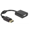 Adapteris DisplayPort 1.2 tėvas į VGA motiną DeLOCK 61006