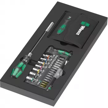 Wera Kraftform compact ir Tool-Check Plus atsuktuvų rinkinys, 57 vienetai (05150150001)