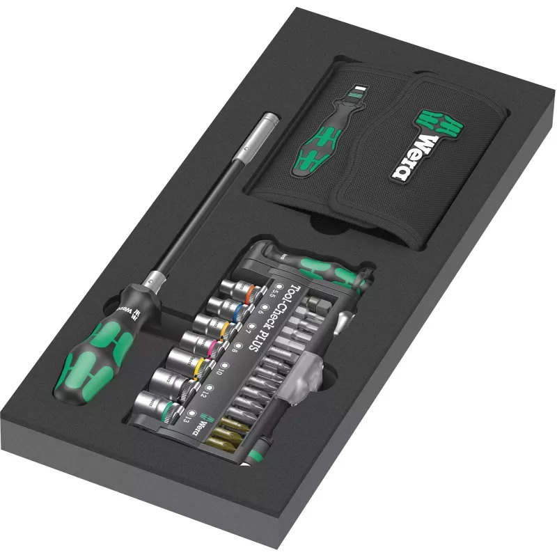Wera Kraftform compact ir Tool-Check Plus atsuktuvų rinkinys, 57 vienetai (05150150001)