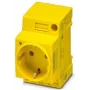 Phoenix Contact 1068028 Socket Outlet Geltona (1068028)