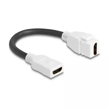HDMI laidas DeLOCK 90684 HDMI Type A Standard 0,2 m baltas