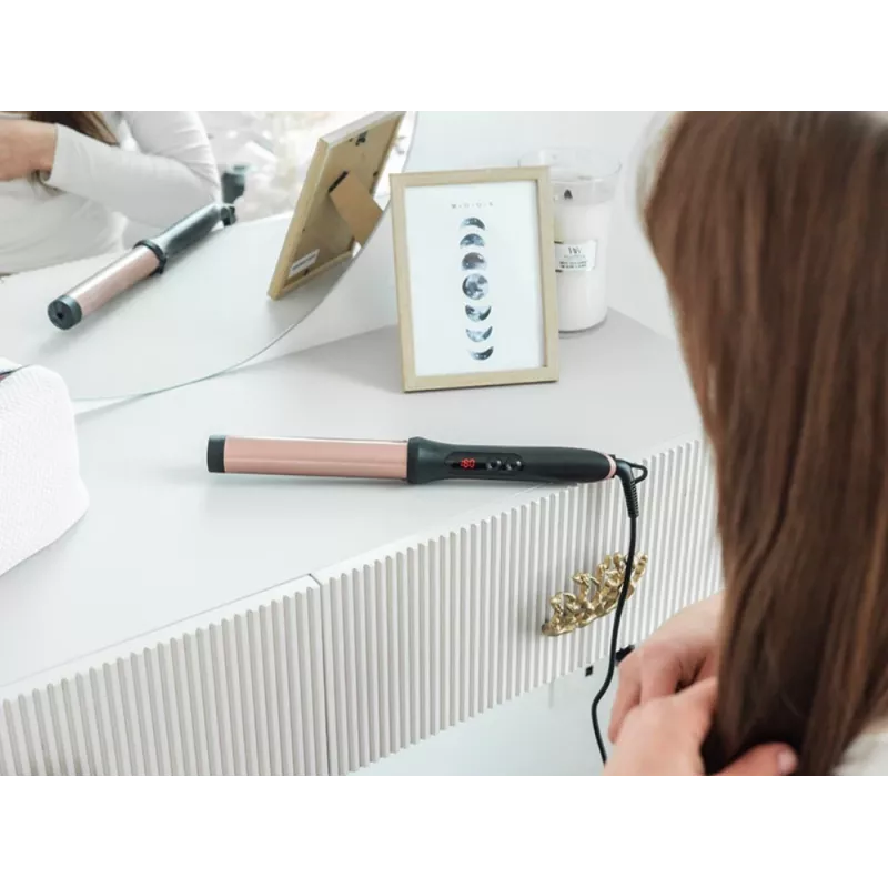 Plaukų suktukas LAFE Sleek & Shine 32 mm LAFLKA47572, 32 mm vamzdelis, elektrinis stiliaus formavimo įrankis
