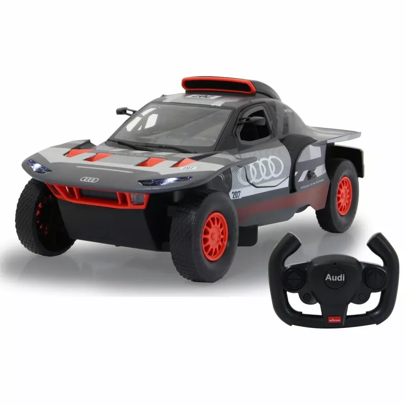 Elektrinis sportinis automobilis Jamara AUDI RS Q e-tron E2 masteliu 1:14 870 g