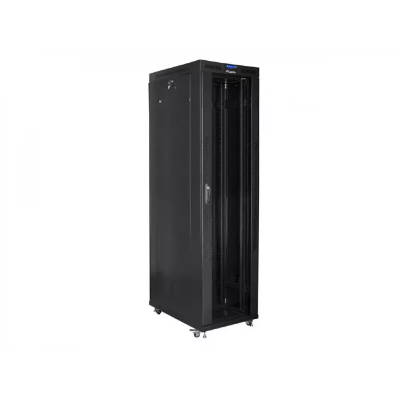 Laisvai pastatomas stovas LANBERG FF01-8047-12BL 47U 800×1000 mm IP20 154,5 kg Juoda