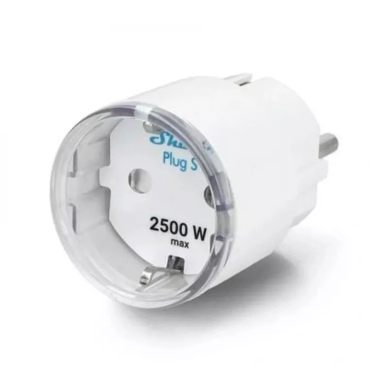 Išmanusis kištukas Shelly Wave Plug S Z-Wave 800 — išmanusis lizdas, Z-Wave 800, 230V, 12A, galios ir energijos matavimas