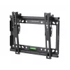 Sieninis TV laikiklis ESPERANZA ERW010 14 colių–50 colių (35.6–127 cm), pakreipimas 15°, VESA 75x75–200x200, maks. apkrova 25 kg, juodas