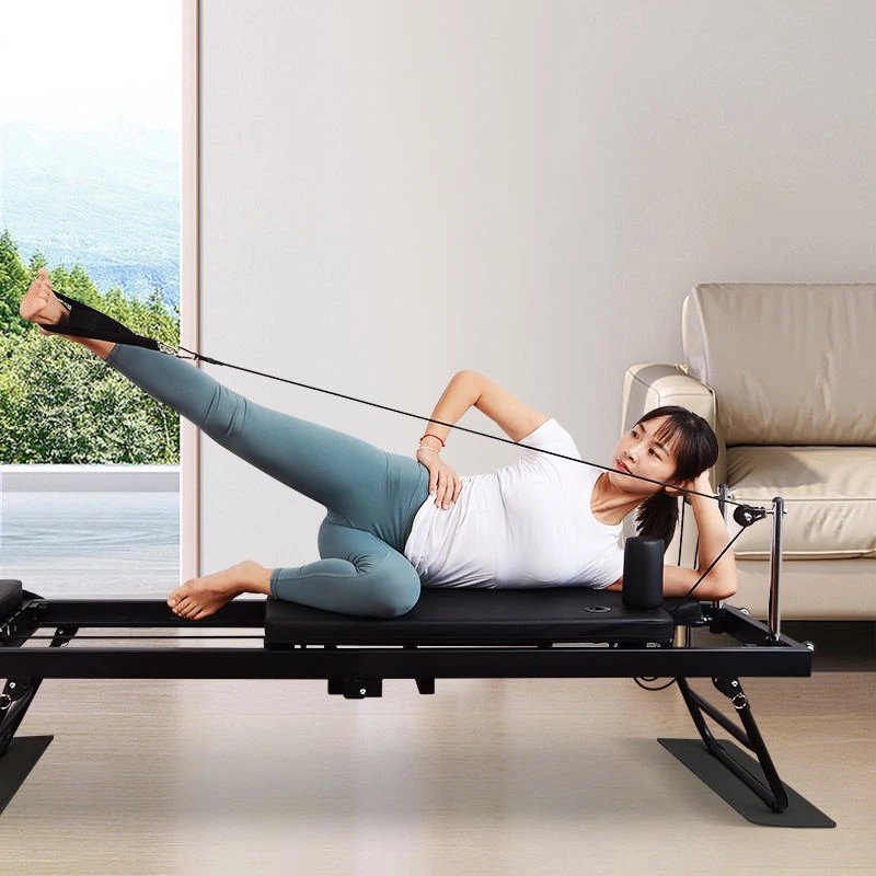 Extralink Pilates Reformer GB-PB1001 Juoda