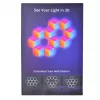 LED išmanioji panelė Govee B6066 Hexa Pro RGBIC Bluetooth Wi‑Fi 10 vnt.