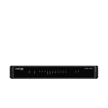 Maršrutizatorius LANCOM 1803VA juodas 1 ventiliatorius SNMP Ethernet 10 100 1000 Mbit/s