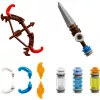 LEGO rinkinys Horizon Adventures 77037 – Aloy ir Varl prieš Shell-Walker ir Sawtooth, 768 detalės, 2 minifigūrėlės