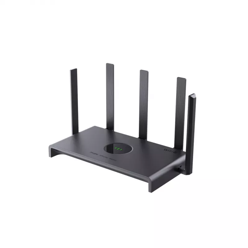 Ruijie Networks RG-EW3000GX PRO belaidis maršrutizatorius Gigabit Ethernet dviejų dažnių (2,4 GHz / 5 GHz) juodas