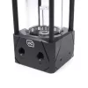 Vandens blokas Alphacool 13327 Acetal/Aluminium Juoda Transparent 5V RGB