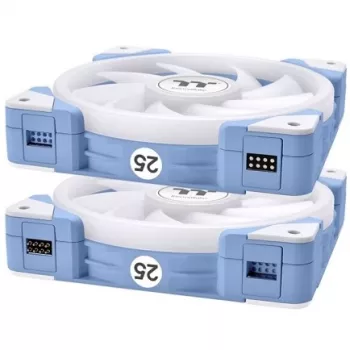 Thermaltake SWAFAN EX14 ARGB 140mm 3 vnt. korpuso ventiliatorius - Hydrangea Blue