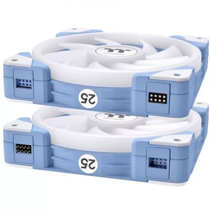 Thermaltake SWAFAN EX14 ARGB 140mm 3 vnt. korpuso ventiliatorius - Hydrangea Blue