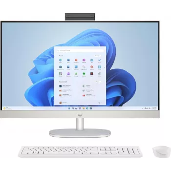 HP 27-cr0006ng AMD Ryzen™ 7 7730U 68,6 cm (27) 1920 x 1080 Pixel 16 GB DDR4-SDRAM 1 TB SSD viskas viename kompiuteris Windows 11 Home Wi-Fi 6 (802.11ax) Balta (8Y3Q4EA#ABD)