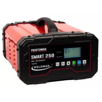 Inverterinis lygintuvas WELDMAN SMART 250 — suvirinimo inverteris 12 V/24 V sistemoms