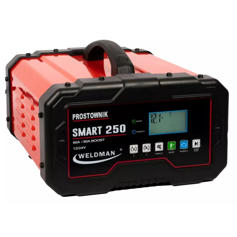 Inverterinis lygintuvas WELDMAN SMART 250 — suvirinimo inverteris 12 V/24 V sistemoms