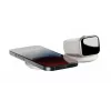 Vidaus 2-in-1 belaidis įkroviklis native union Voyage 2-In-1 Wireless Charger Sandstone USB išmaniųjų telefonų suderinamumas šviesiai pilkas