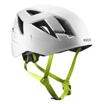 Laipiojimo šalmas Edelrid Zodiac White, hibridinė korpuso konstrukcija