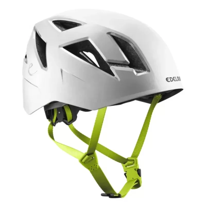 Laipiojimo šalmas Edelrid Zodiac White, hibridinė korpuso konstrukcija