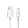 Savio USB 2.0 USB A - Micro USB White CL-167 3 m laidas