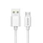 Savio USB 2.0 USB A - Micro USB White CL-167 3 m laidas