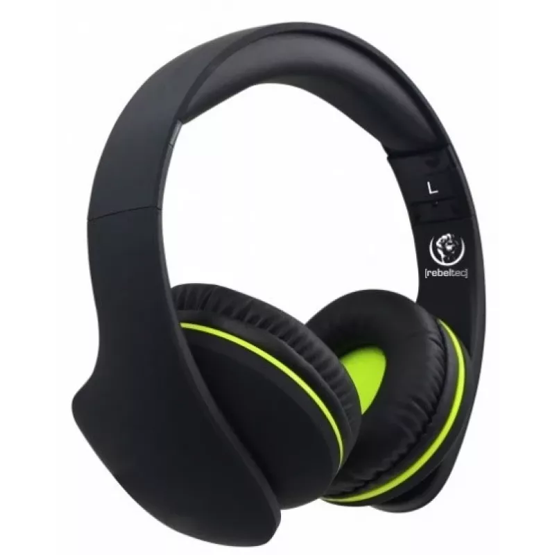 „Bluetooth“ ant ausies dedamos ausinės „Rebeltec Viral“, juodos