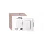 Išmanusis žaliuzių jungiklis Aqara DS-K02D — centrinis valdymo blokas roletams (Thread, Zigbee, Bluetooth)