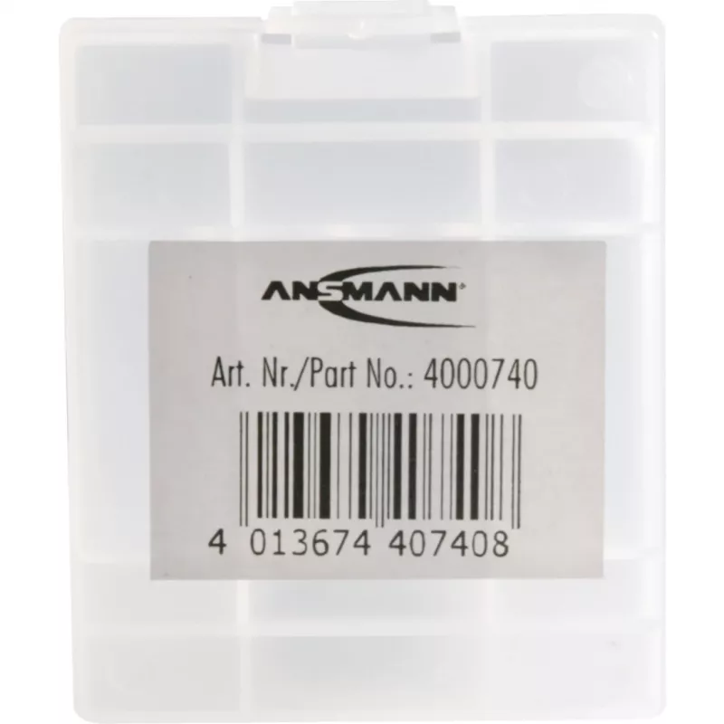 ANSMANN 4000740 baterijų dėžutė BATTERY BOX 4, iki 4 AA arba AAA elementų