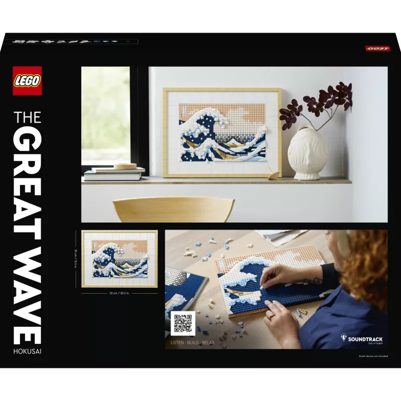 LEGO ART 31208 Hokusai. The great wave in Kanagawa
