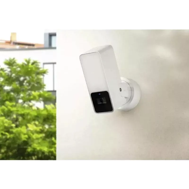 Lauko IP kamera Eve Systems GmbH Eve Outdoor Cam su judesio jutikliu, balta