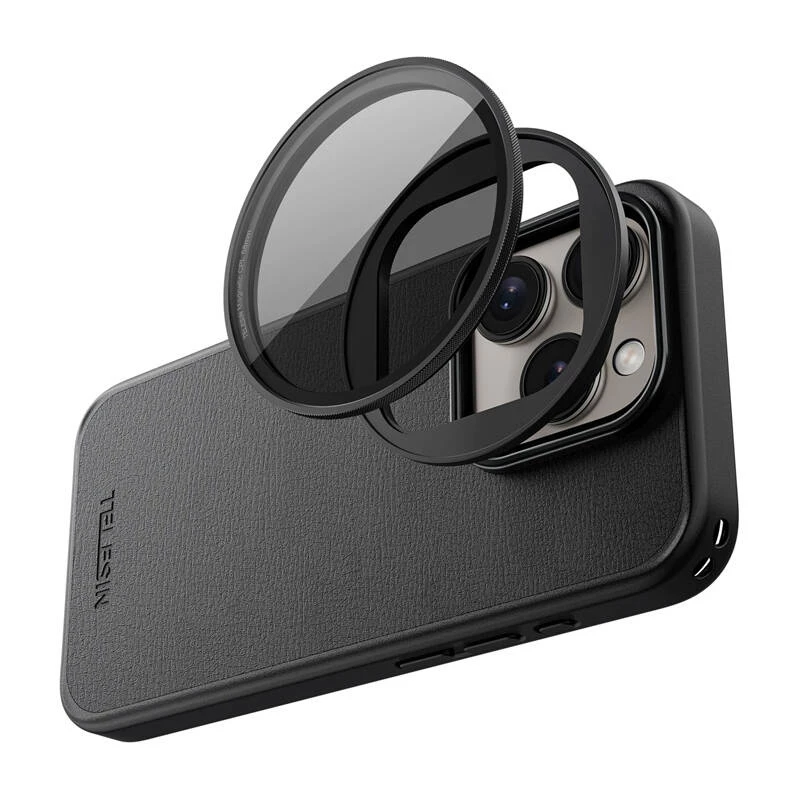 Telesin magnetinis filtro rėmelio dėklas, skirtas iPhone 15 Pro