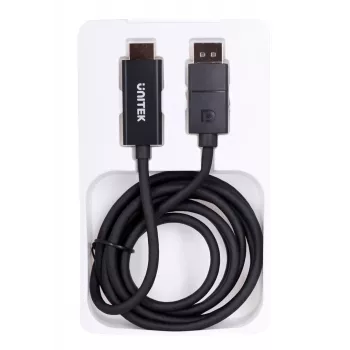 UNITEK kabelis DisplayPort 1.2, HDMI, 4K@60HZ, 1,8M, V1608A