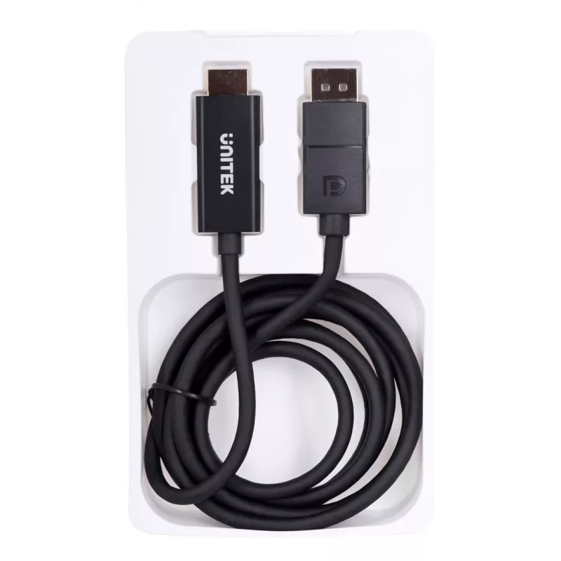 UNITEK kabelis DisplayPort 1.2, HDMI, 4K@60HZ, 1,8M, V1608A