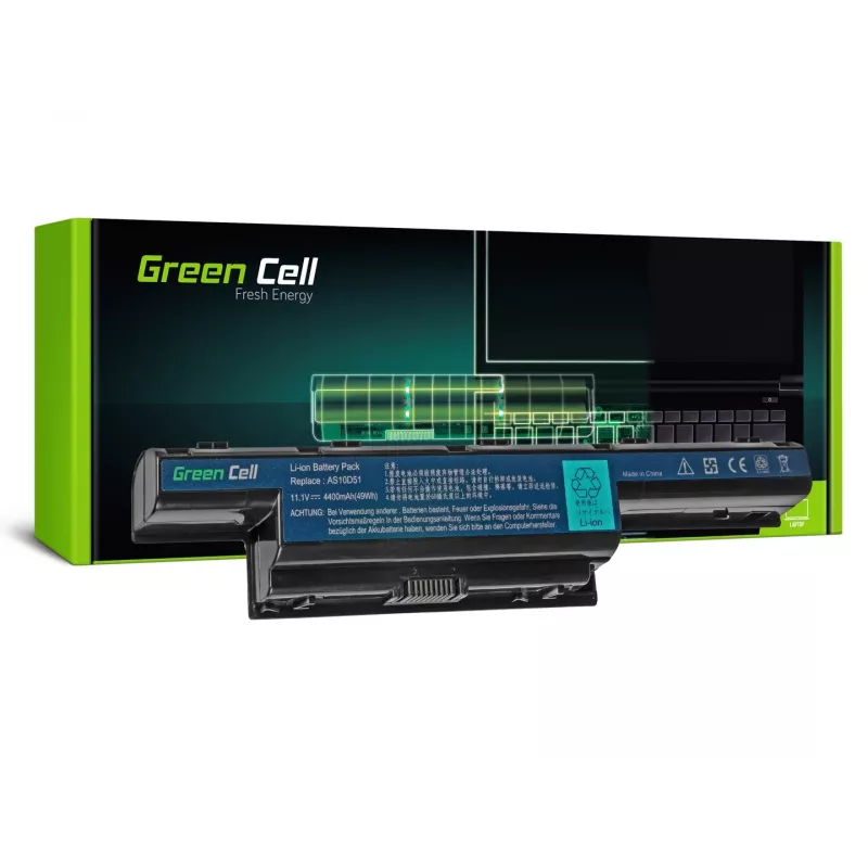 Green Cell AC06 nešiojamojo kompiuterio atsarginė dalis Akumuliatorius