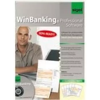Bankinė programinė įranga sigel WinBanking-Professional SW235 banko formų pildymui ir mokėjimams