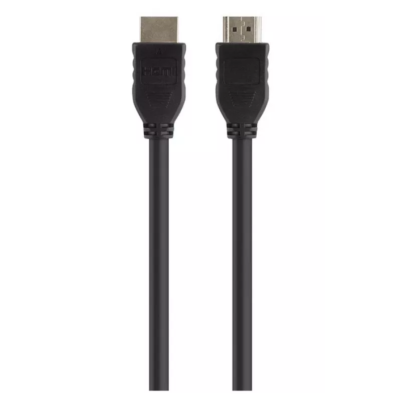 Belkin Standard - HDMI laidas - HDMI (M) į HDMI (M) - 3 m - Dviguba izoliacija - Juoda - 4K palaikymas