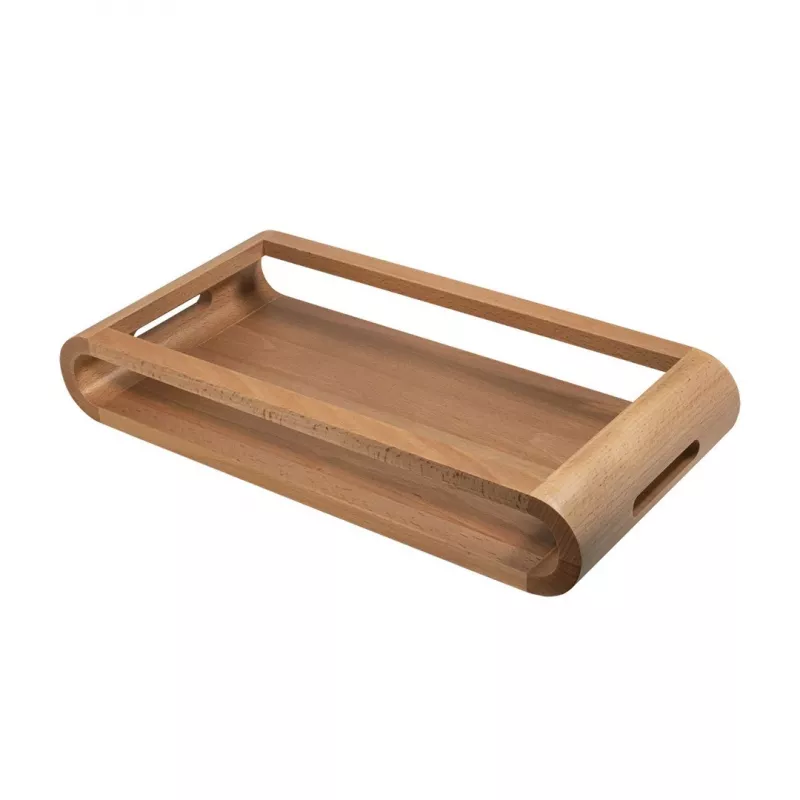 ARTELEGNO VASD Dvipusis buko medžio padėklas 21 x 43 cm