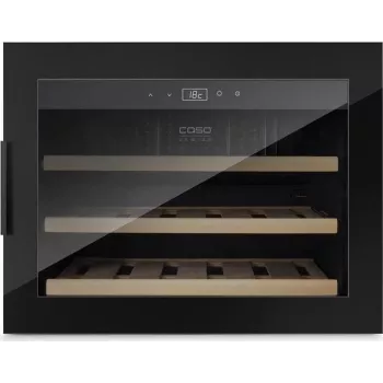 Wine Cooler Caso WineSafe 18 EB Juoda Compressor 18 bottle(s)