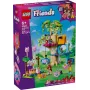 Konstruktorius LEGO Friends 42666 Katės gimtadienio medžių namelis, 321 vnt., 6+ m., 180×160×100 mm