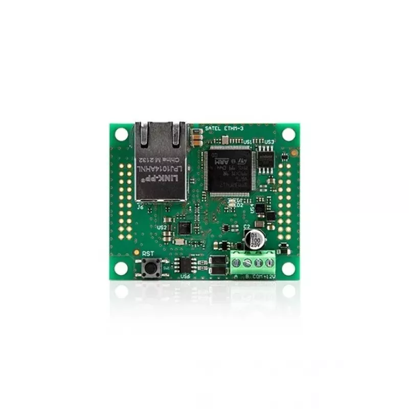 Ethernet ryšio modulis SATEL ACSP-ETH adresuojamiems valdymo pultams, modelis 38924