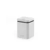 Aromatinis difuzorius Stylies ELARA/WHITE — garinamasis, patalpoms iki 25 m², 2 val. laikmatis, kintamoji srovė/baterija/USB, 1,3 W, 74×74×100 mm